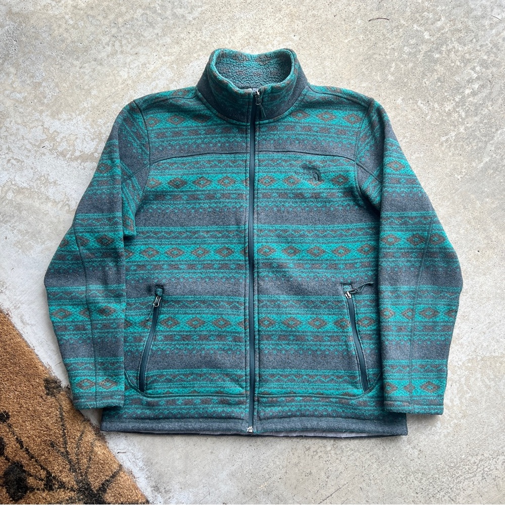 Vintage The North Face Fleece Zip Up Jacket